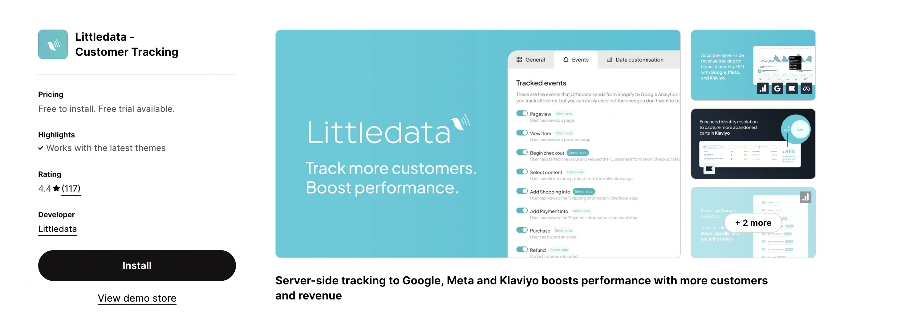install Littledata&#39;s Shopify app