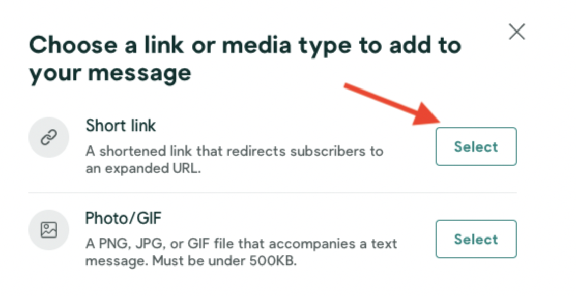 adding a short link